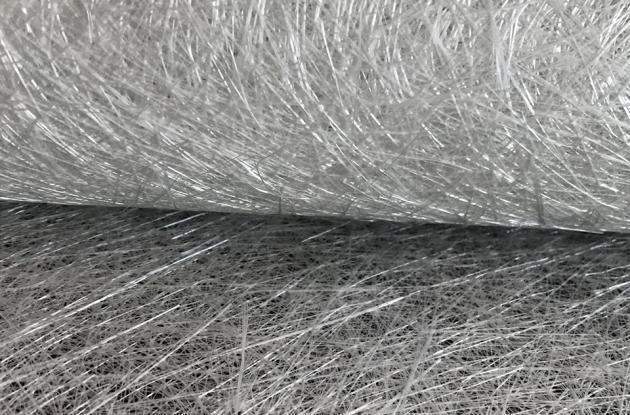 Vrste preprog iz steklenih vlaken s sesekanimi prameni