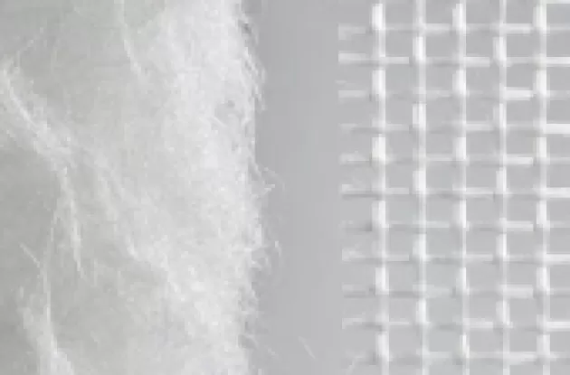 Preproga iz steklenih vlaken proti stekleni tkanini